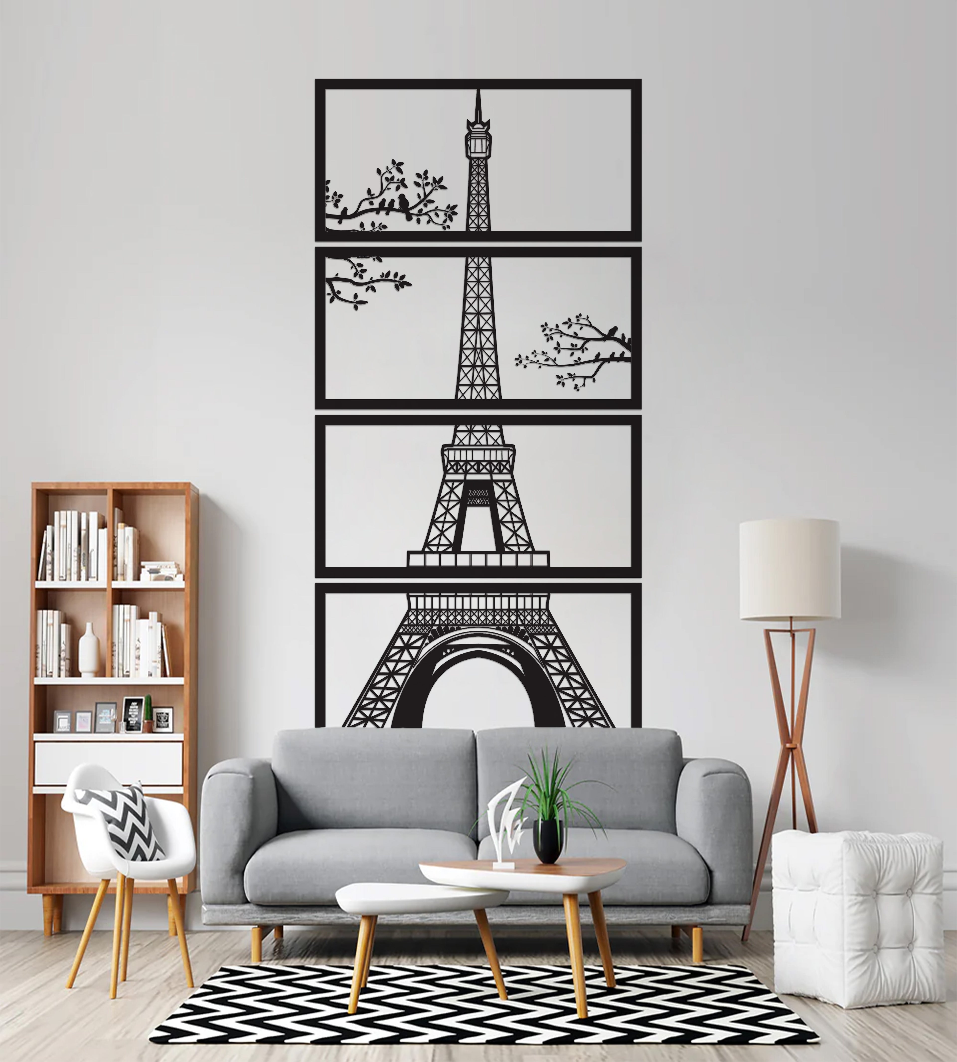 Eiffel Tower Wall Decor